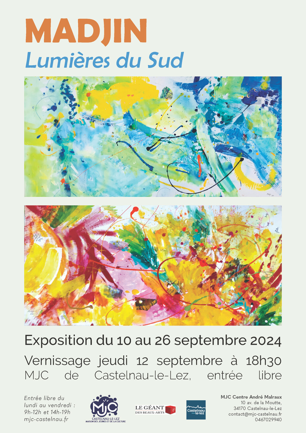 Exposition "Lumières du Sud" de Madjin