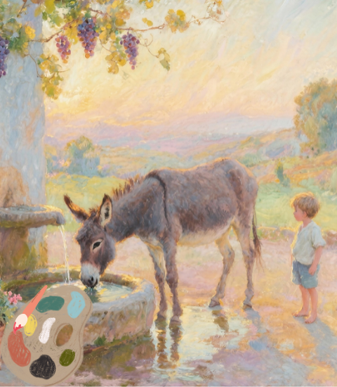 PEINTURE CLASSIQUE A L’HUILE 