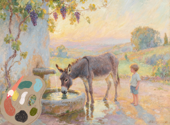 PEINTURE CLASSIQUE A L’HUILE 